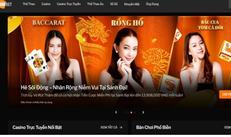 Giới Thiệu 188Bet: Thương Hiệu Cá Cược Đỉnh Cao Năm 2024 2 Giới thiệu 188Bet với các ưu điểm độc đáo hiện nay