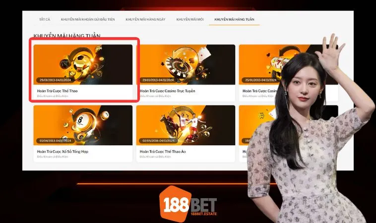 Hoàn Trả Cược Thể Thao tại 188bet cao nhất thị trường Hoàn Trả Cược Thể Thao tại 188bet cao nhất thị trường