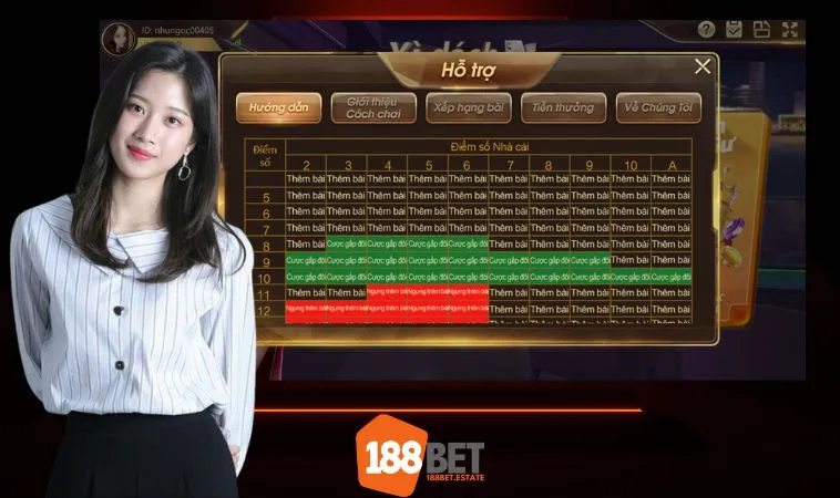 Hướng dẫn chơi Xì Dách 188bet siêu hay Hướng dẫn chơi Xì Dách 188bet siêu hay